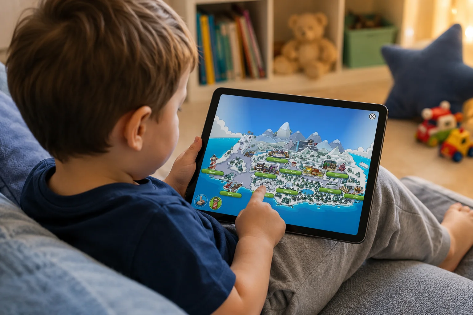 Disney flow — selecting a game